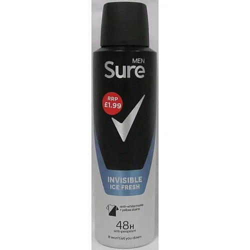 Sure AP Invisible Ice Fresh 6 x 150ml