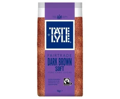 T&L Dark Brown Soft Sugar 10 x 1kg