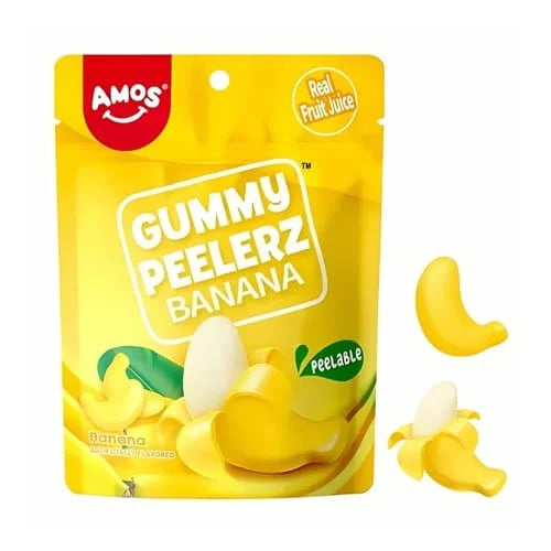 Amos Peelerz Gummy Banana 12 x 65g