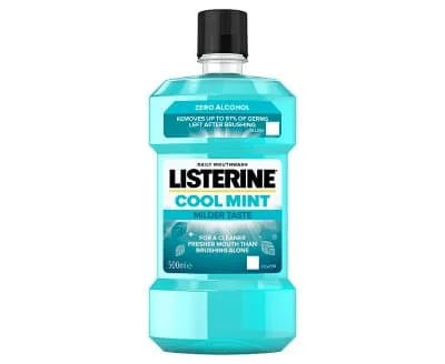 Listerine Mouthwash Coolmint Mild 6 x 500ml