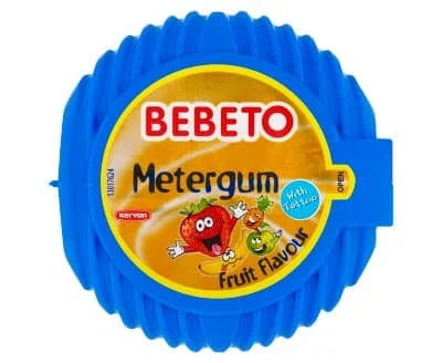 Bebeto Extra Long Bubble Gum 24 x 36g