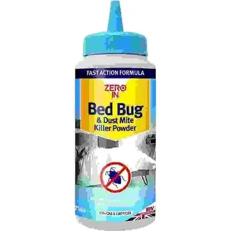 Zeroin Bed Bug & Dust Mite Killer Powder 6 x 250g