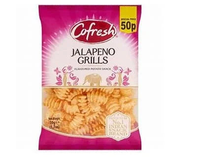 Cofresh Grills Potato Jalapeno 6 x 80g