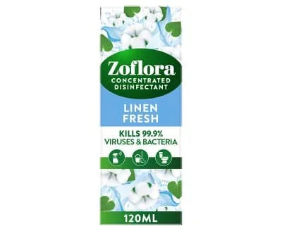 Zoflora Disinfectant - Linen Fresh 12 x 120ml