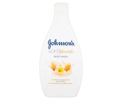 Johnsons Soft Nourish Body Wash 6 x 400ml