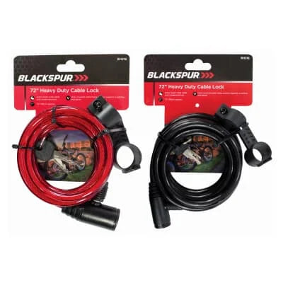Blackspur HD Cable Lock 72" 1s