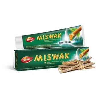 Dabur Toothpaste - Miswak Whitening 6 x 100ml