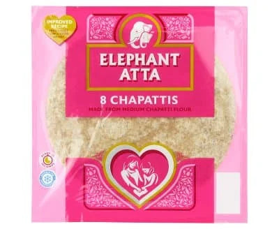 Elephant Atta Chapattis 12 x 360g