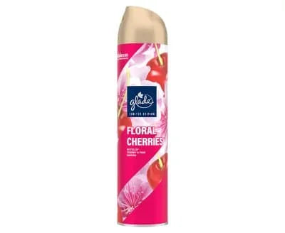 Glade Aerosol Floral Cherries 12 x 300ml