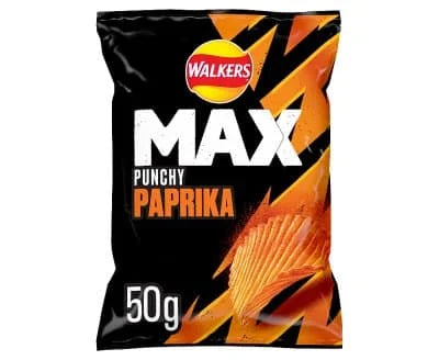 Walkers Max 50G Paprika