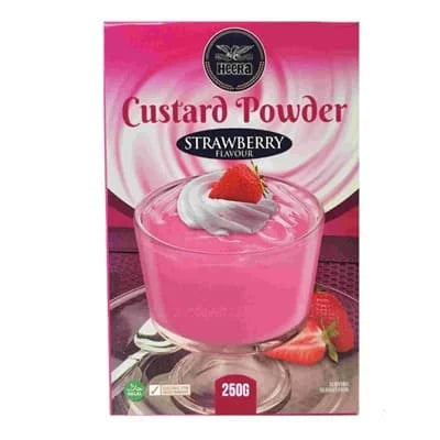 Heera Strawberry Custard Powder 6 x 250g