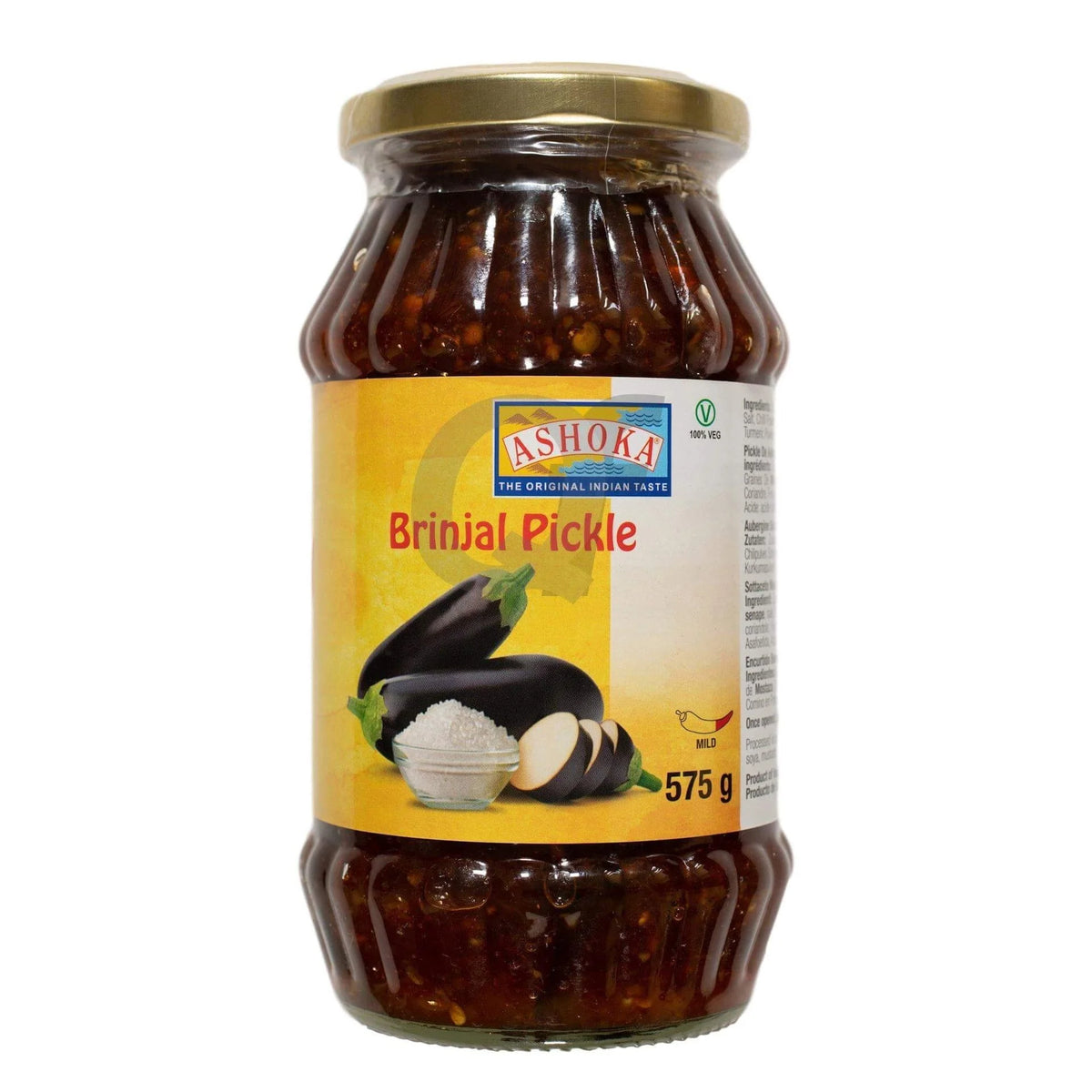 Ashoka Brinjal Pickle 2for3 6 x 500g