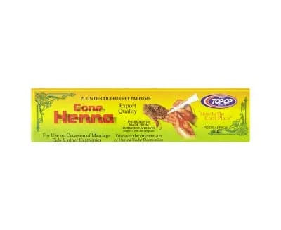 Top Op Henna Cone 12 x 40g