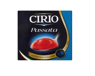 Cirio Passata Jar 12 x 350g