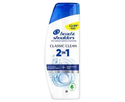 H&S Shampoo Classic Clean 2in1 6 x 250ml