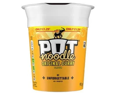 Pot Noodle Curry 12 x 90g