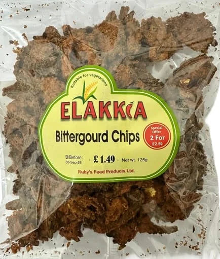Elakkia Bittergourd Chips 125g
