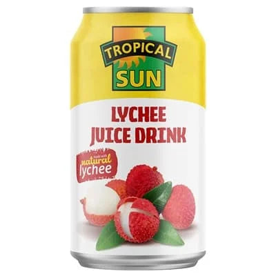 Tropical Sun Lychee Juice Drink 12 x 310ml