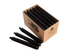 Essentials Candles Black 25s