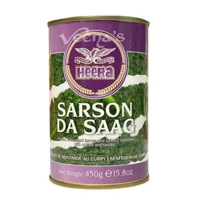 Heera Canned Sarson Ka Saag 12 x 450g