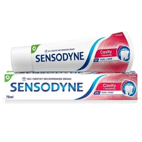 Sensodyne Cavity & Sensitivity Tooth Paste 12 x 75ml