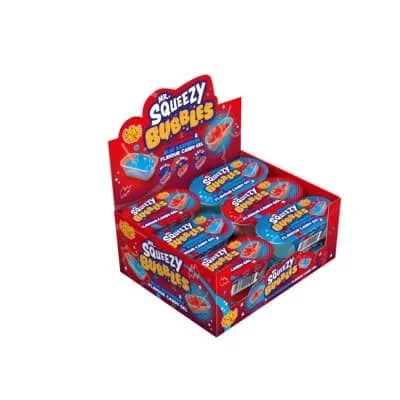 Candy Castle Mr Squeezy Bubbles Gel Candy 12 x 43g