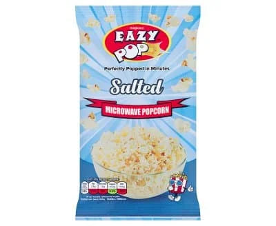 Eazy Microwave Popcorn - Salted 16 x 85g