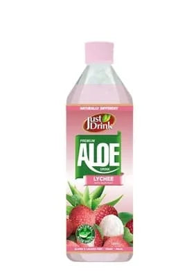 Just Drink Lychee Aloe 12 x 500ml