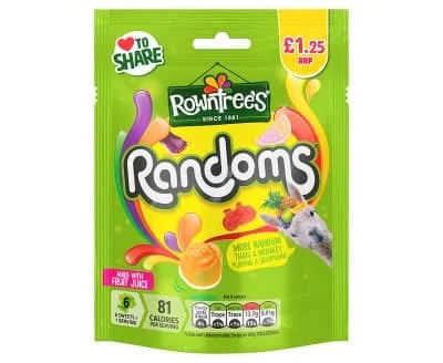 Rowntrees Randoms Bags 10 x 120g