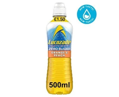 Lucozade Sports Orange & Peach 12 x 500ml