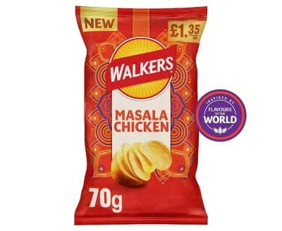 Walkers Masala Chicken 18 x 70g
