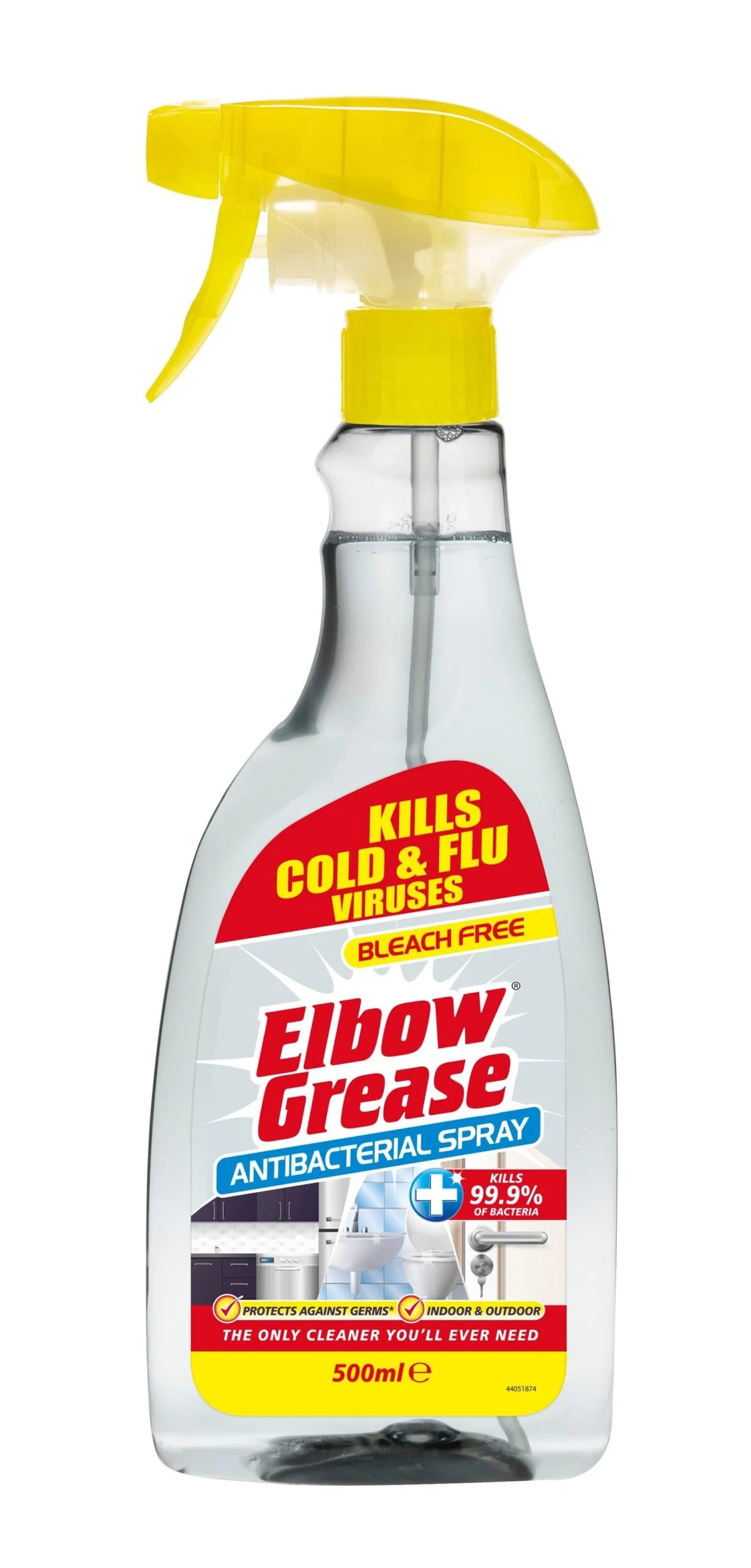 Elbow Grease Anti Bacterial Spray 8 x 500ml