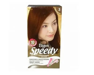 Bigen Speedy Warm Chestnut 3 3 x 1s