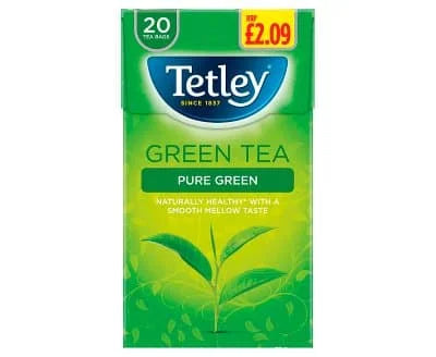 Tetley Green Tea Pure 4 x 20s