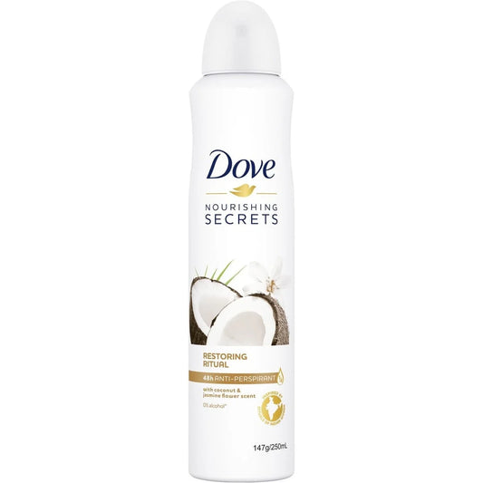 Dove AP Deo Spray - Coconut & Jasmine 6 x 250ml