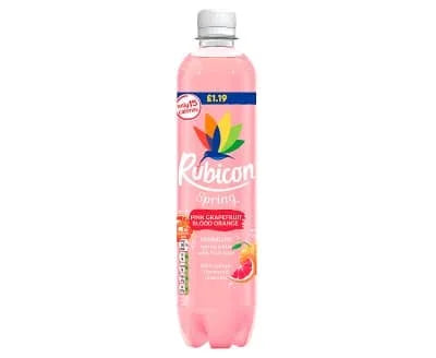 Rubicon Spring Pink Grapefruit Blood Orange 12 x 500ml