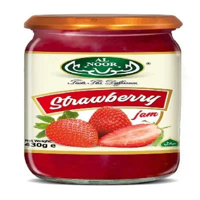 Al Noor Strawberry Jam 12 x 400g