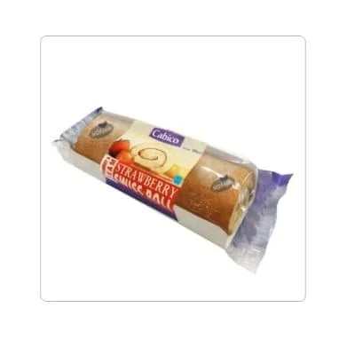 Cabico Strawberry Swiss Roll 300g