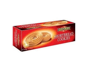 Quickbury Shortbread Cookies 400g