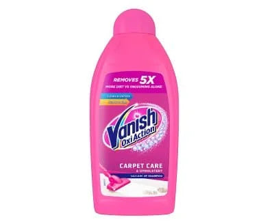 Vanish Carpet Manual Shampoo 6 x 450ml