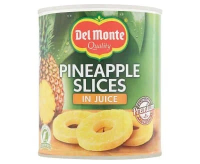 Delmonte Pineapple Slices In Juice 6 x 820g