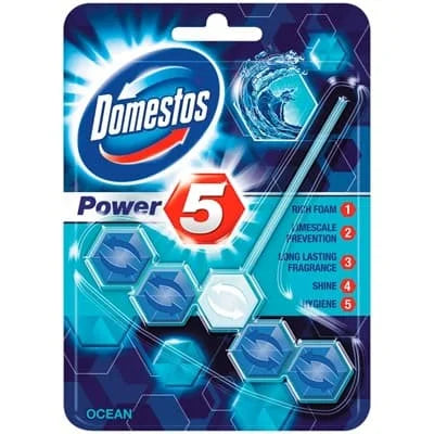 Domestos Power5 Rimblock Ocean 9 x 55g