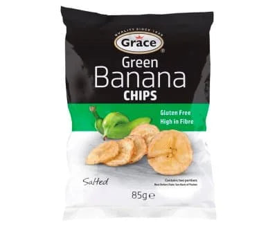 Grace Banana Chips - Green 9 x 85g