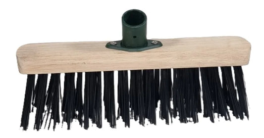 KP 12" Green Synthetic Broom Head 1s