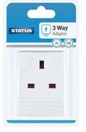 Status 3 Way Adaptor Single