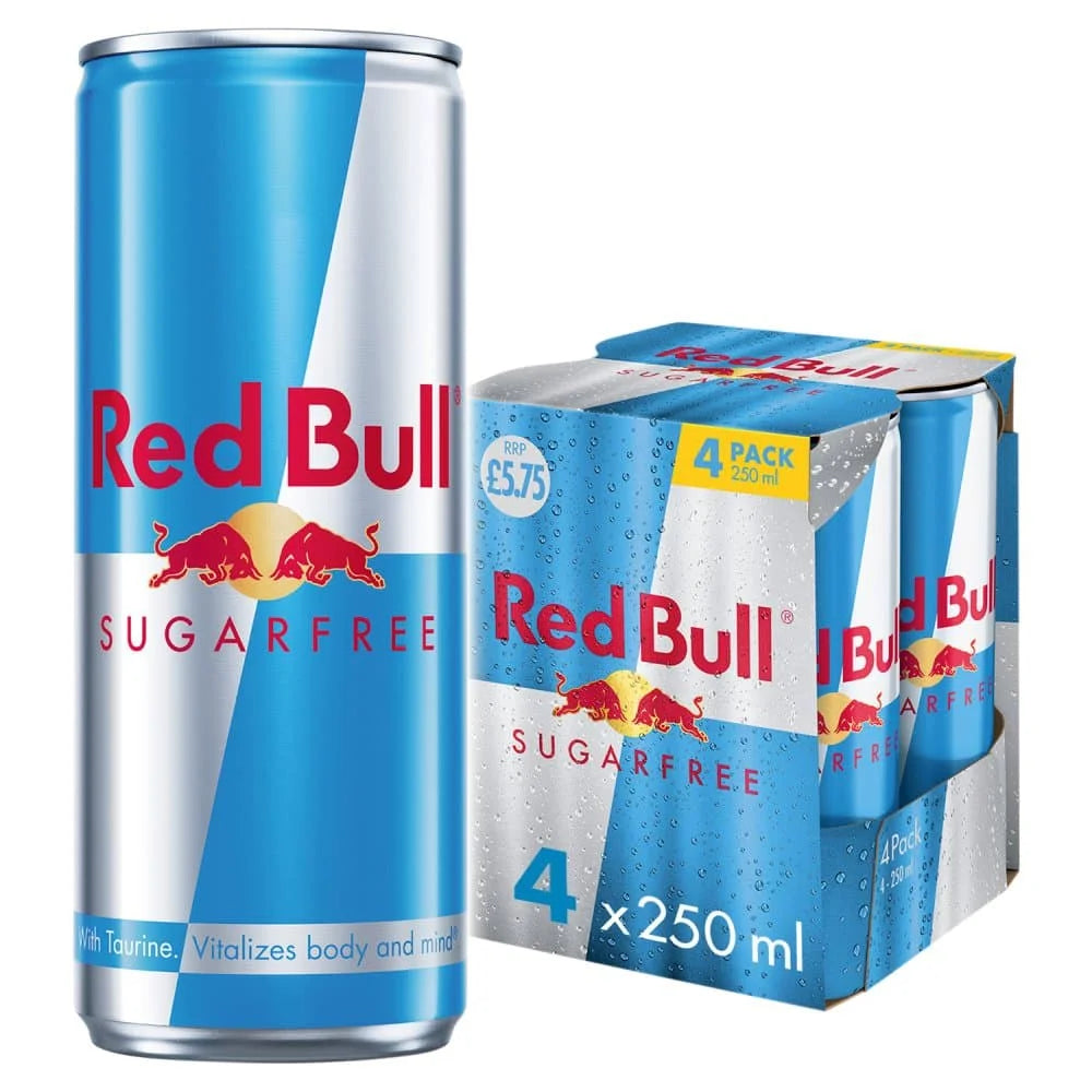 Red Bull Sugar Free 6 x 4x250ml