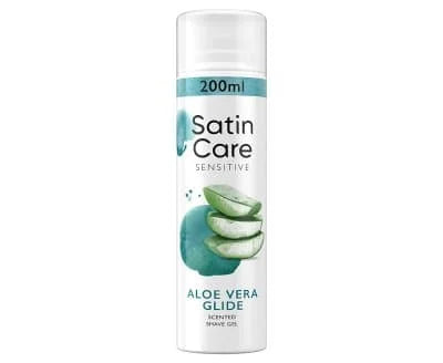 Satin Care Venus Alovera Glide Shave Gel 6 x 200ml