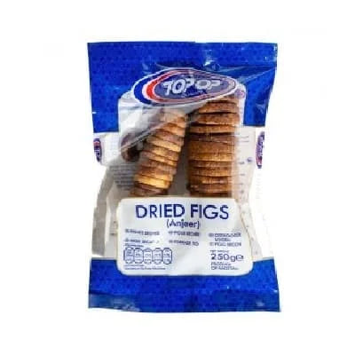 Top Op Dry Figs 10 x 250g