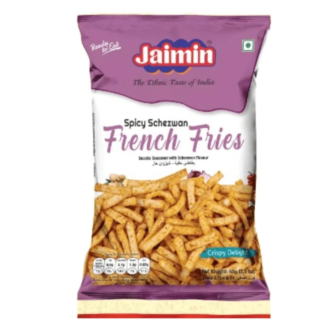 Jaimin Spicy Schezwan French Fries 6 x 60g