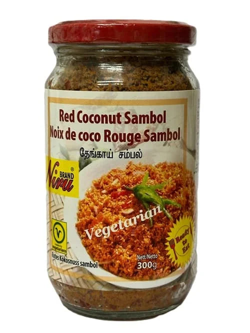 Niru Red Coconut Sambol Veg 300g